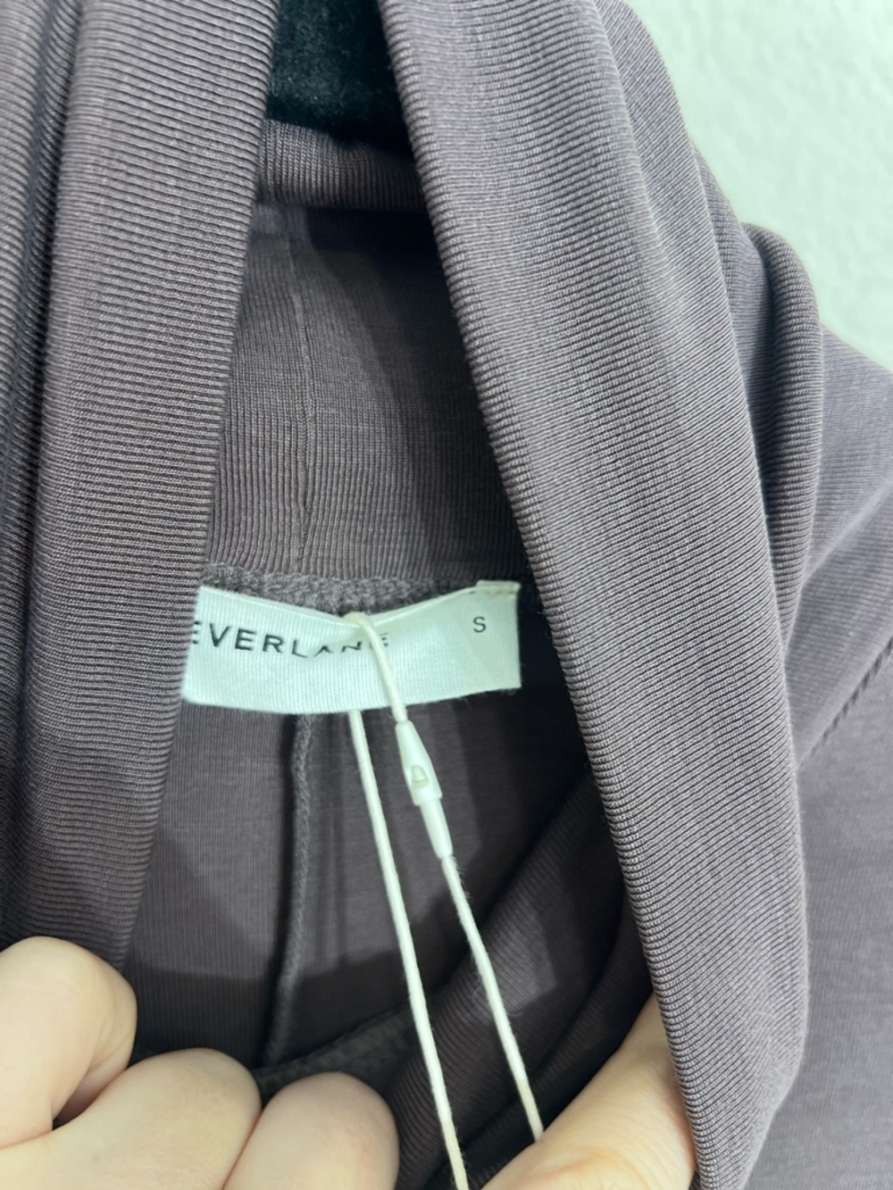 NWT Everlane Madison midi dress Butterknit Espresso turtleneck soft minimalist S - Picture 12 of 16